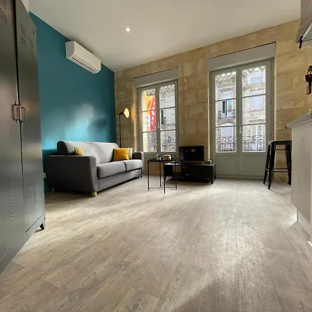 Apartment Magnifique Pour 2 Avec Climatisation Et Belle Pierre Bordelaise