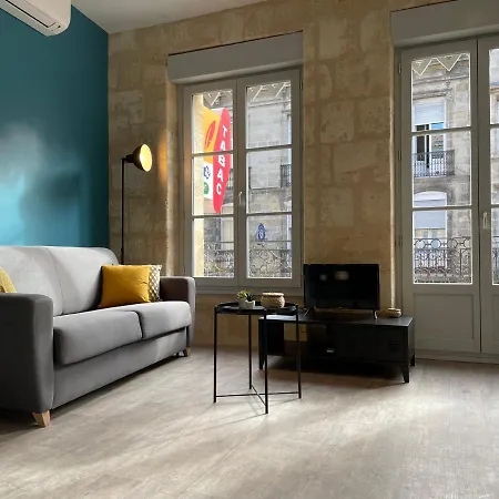 Magnifique Pour 2 Avec Climatisation Et Belle Pierre Bordelaise Apartment Bordeaux