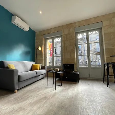 Apartment Magnifique Pour 2 Avec Climatisation Et Belle Pierre Bordelaise Bordeaux